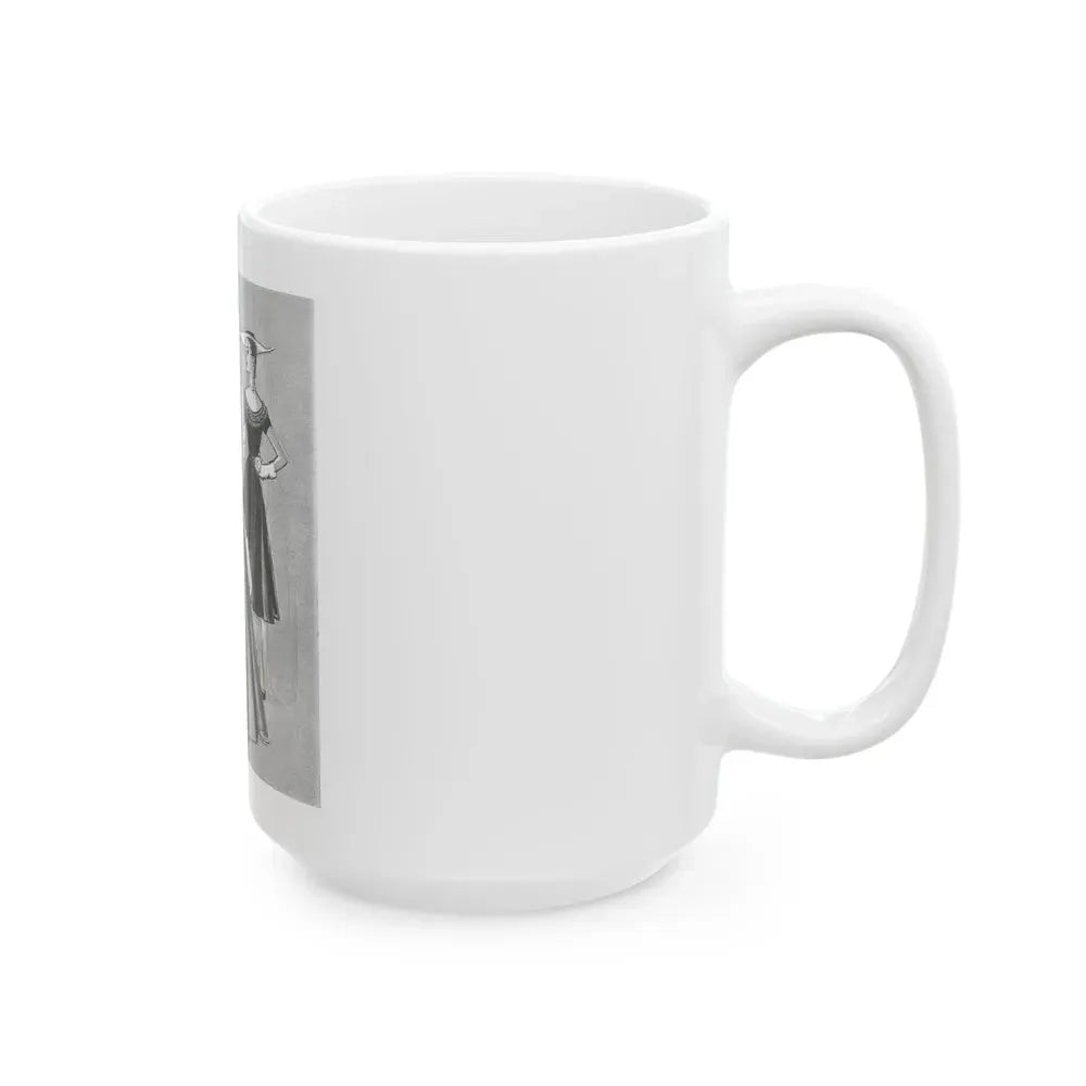 Best & Co. advertisement, 1954 - White Coffee Mug - Go Mug Yourself