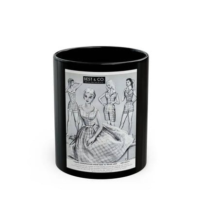Best & Co. advertisement, 1956 - Black Coffee Mug 11oz - Go Mug Yourself