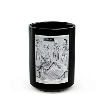 Best & Co. advertisement, 1956 - Black Coffee Mug 15oz - Go Mug Yourself