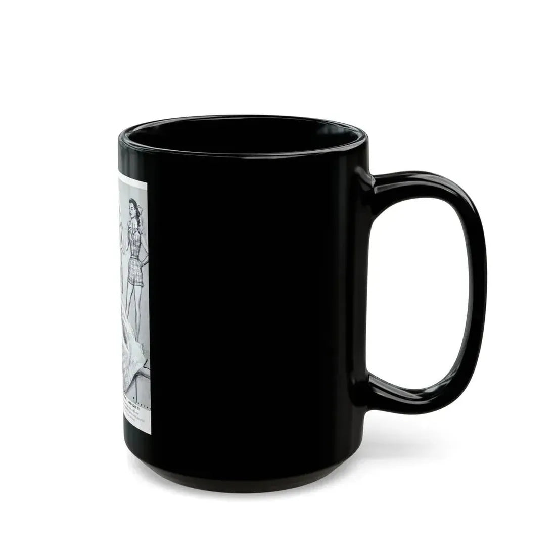 Best & Co. advertisement, 1956 - Black Coffee Mug - Go Mug Yourself