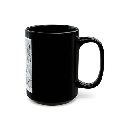 Best & Co. advertisement, 1956 - Black Coffee Mug - Go Mug Yourself
