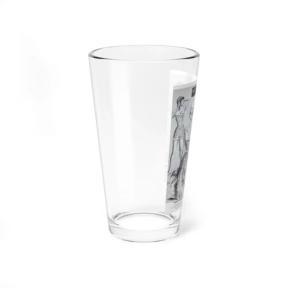 Best & Co. advertisement, 1956 (Magazine Illustration) Pint Glass 16oz - Go Mug Yourself