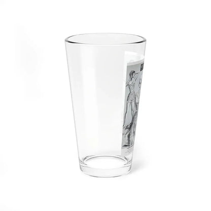 Best & Co. advertisement, 1956 (Magazine Illustration) Pint Glass 16oz - Go Mug Yourself