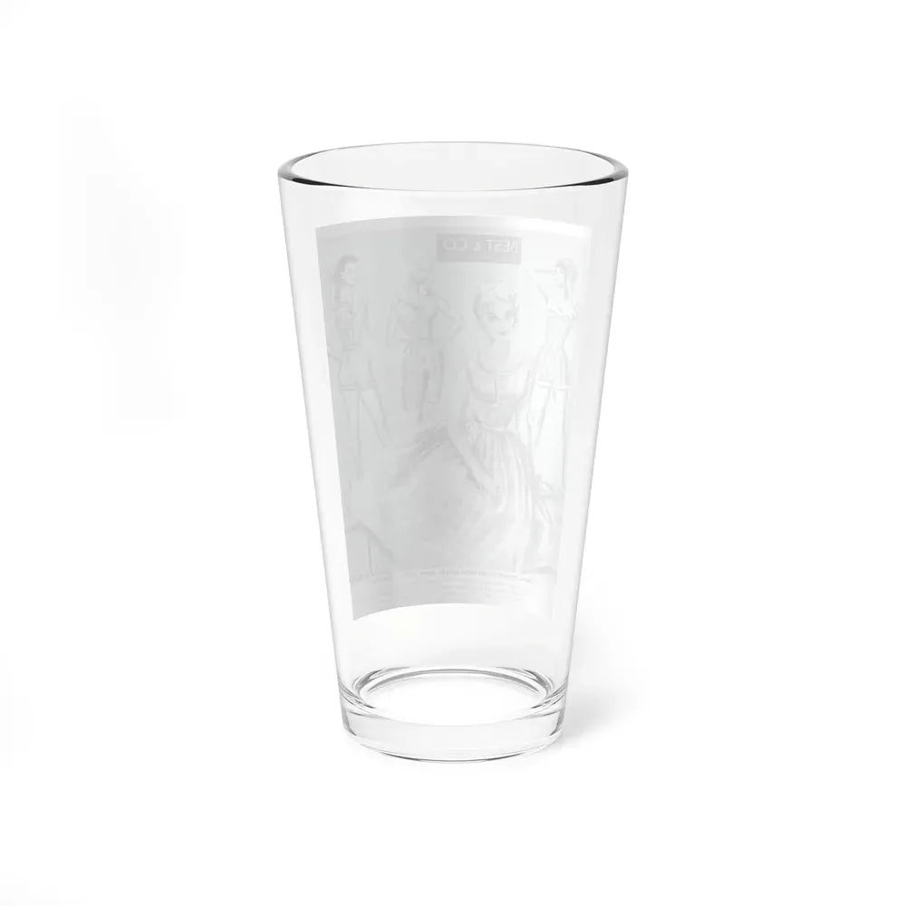 Best & Co. advertisement, 1956 (Magazine Illustration) Pint Glass 16oz - Go Mug Yourself