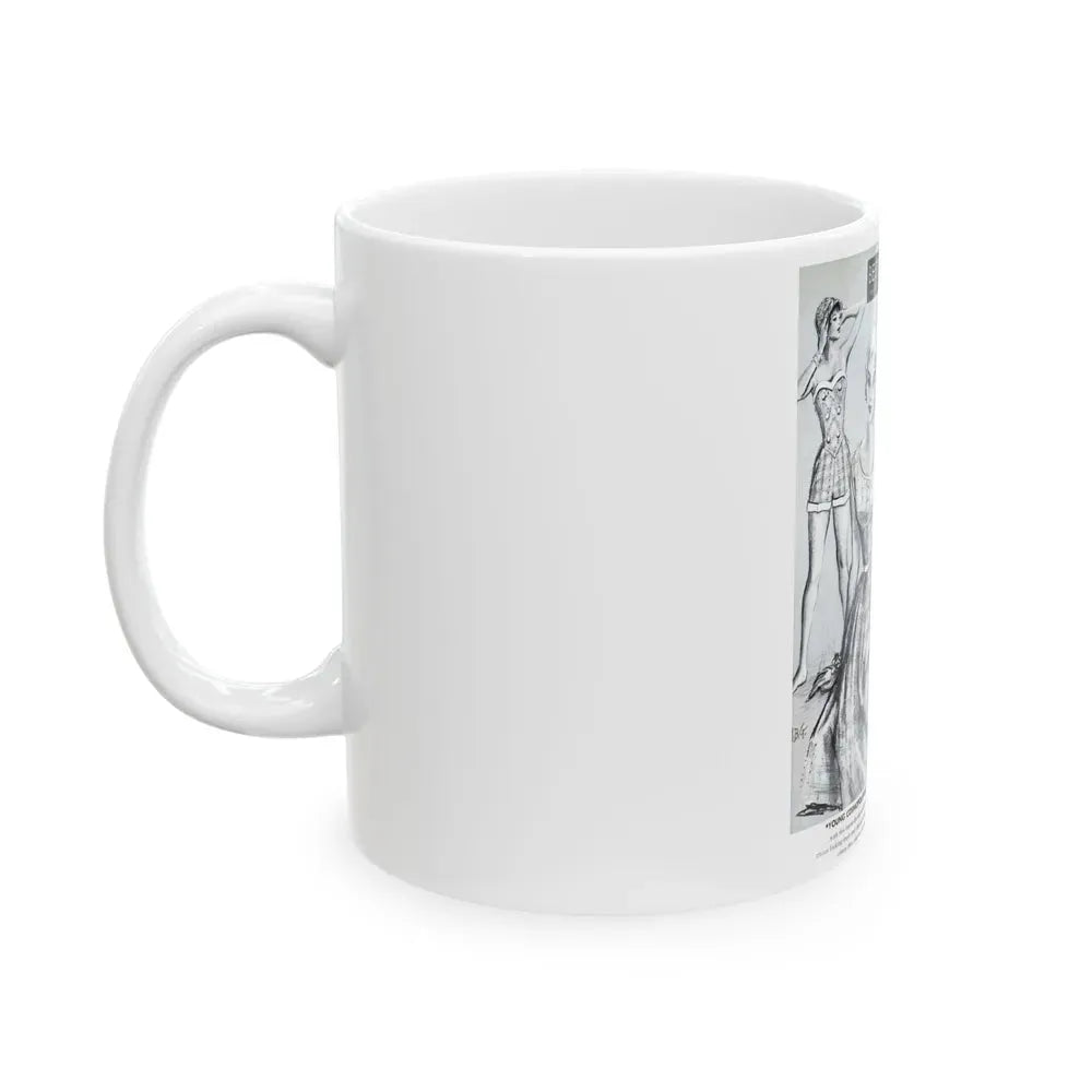 Best & Co. advertisement, 1956 - White Coffee Mug - Go Mug Yourself
