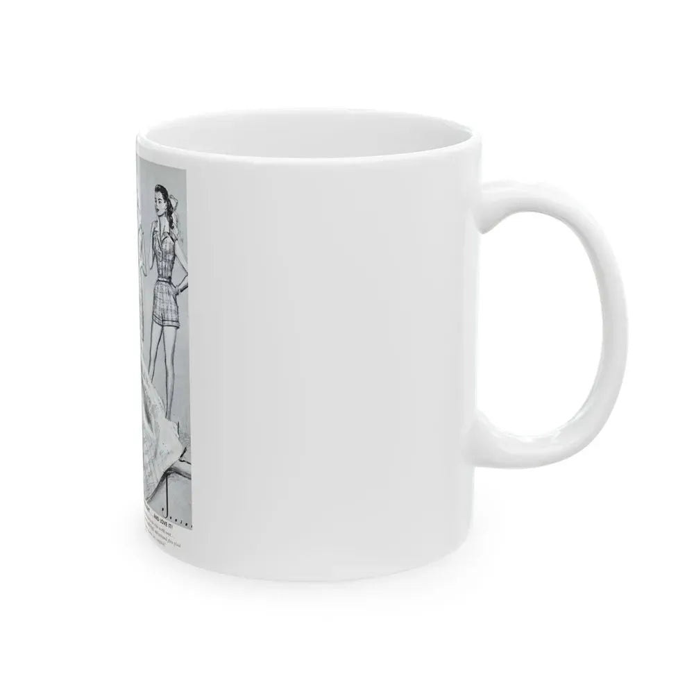 Best & Co. advertisement, 1956 - White Coffee Mug - Go Mug Yourself