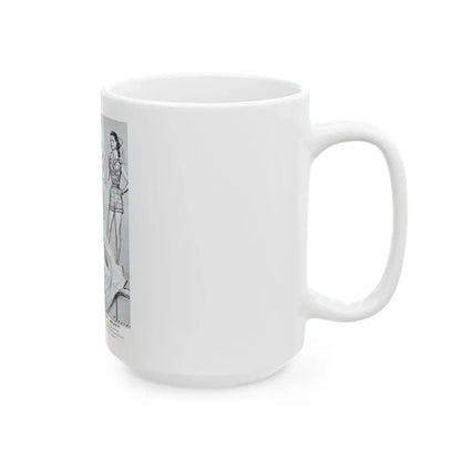 Best & Co. advertisement, 1956 - White Coffee Mug - Go Mug Yourself