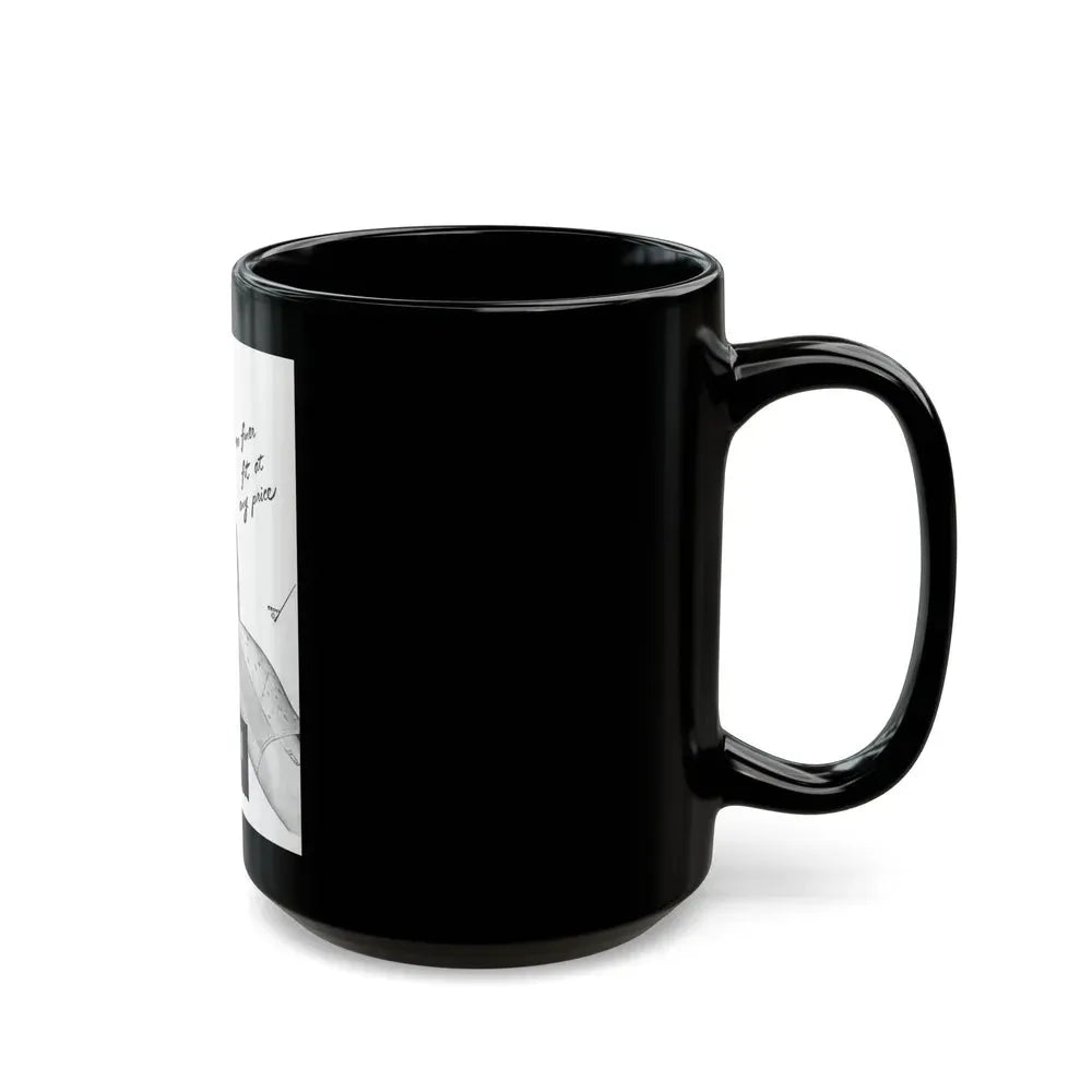Best Form advertisement (1), 1945 - Black Coffee Mug - Go Mug Yourself