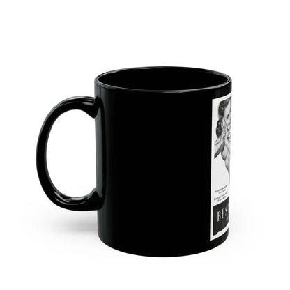 Best Form advertisement (2), 1945 - Black Coffee Mug - Go Mug Yourself