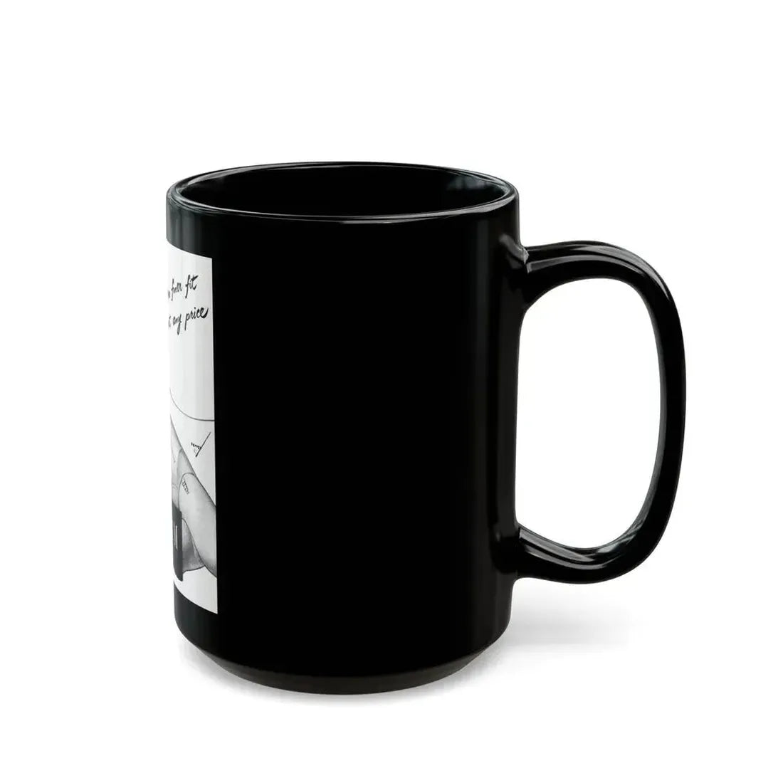 Best Form advertisement (2), 1945 - Black Coffee Mug - Go Mug Yourself