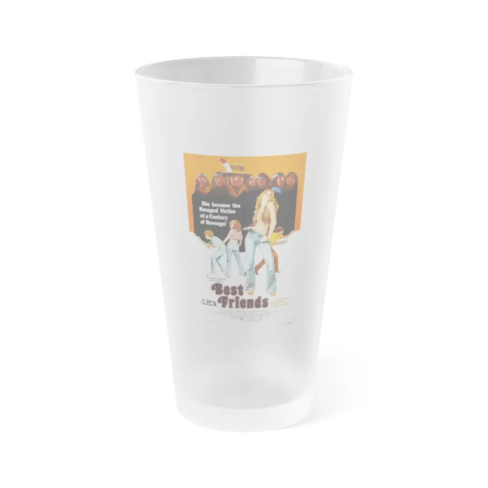 BEST FRIENDS 1982 Movie Poster - Frosted Pint Glass 16oz-16oz-Frosted-Go Mug Yourself