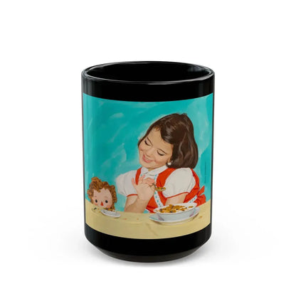 Best Friends, Raisin Brand advertisement - Black Coffee Mug 15oz - Go Mug Yourself