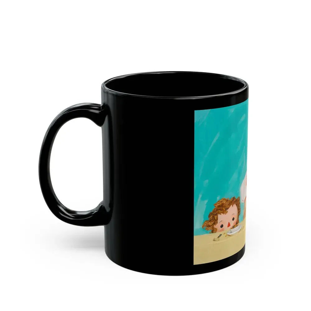Best Friends, Raisin Brand advertisement - Black Coffee Mug - Go Mug Yourself