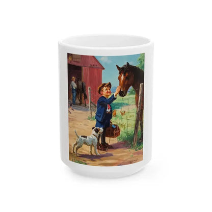 Best Friends - White Coffee Mug 15oz - Go Mug Yourself