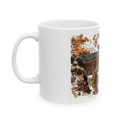 Best-Hated Man in Town, Collier's, November 1, 1952 - White Coffee Mug - Go Mug Yourself