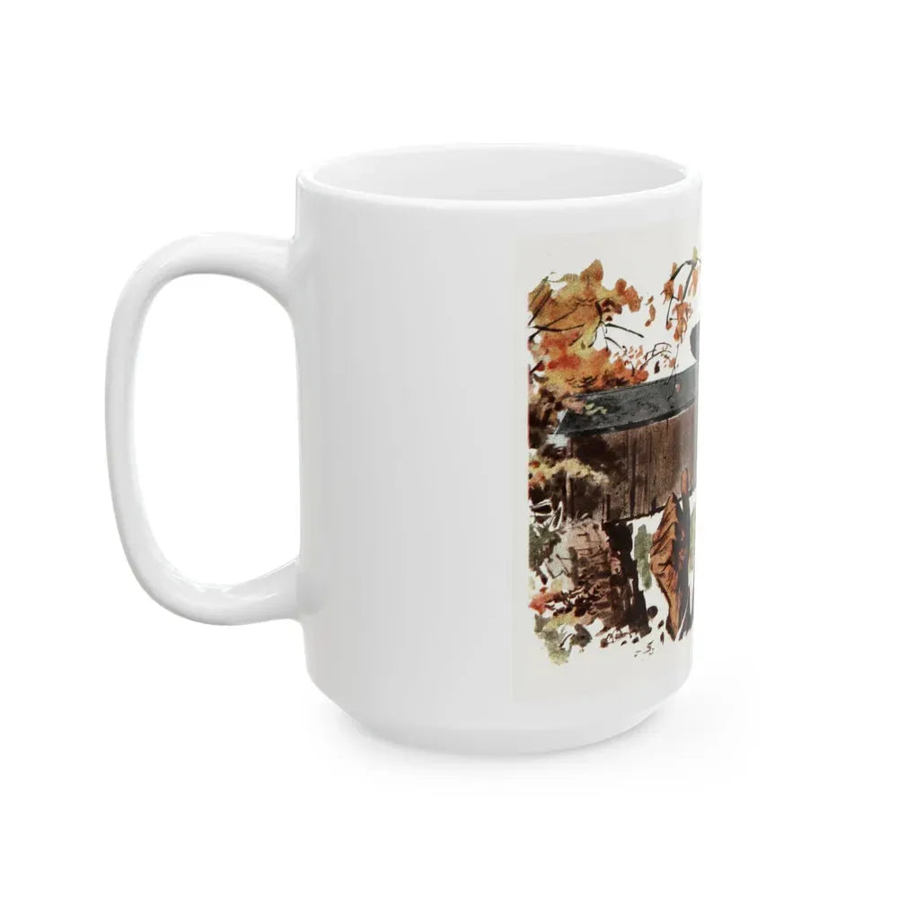 Best-Hated Man in Town, Collier's, November 1, 1952 - White Coffee Mug - Go Mug Yourself