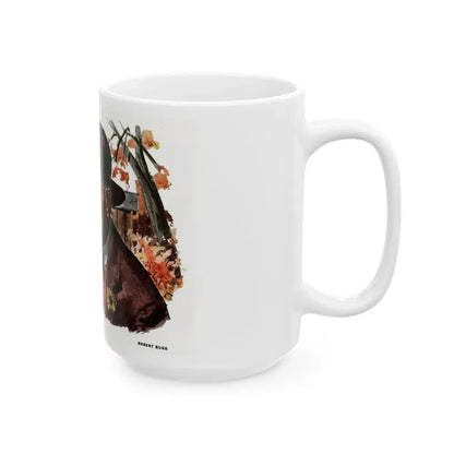 Best-Hated Man in Town, Collier's, November 1, 1952 - White Coffee Mug - Go Mug Yourself