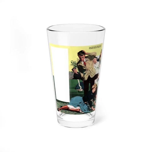 Best Man, Collier's, March 12, 1949 (Magazine Illustration) Pint Glass 16oz 16oz - Go Mug Yourself