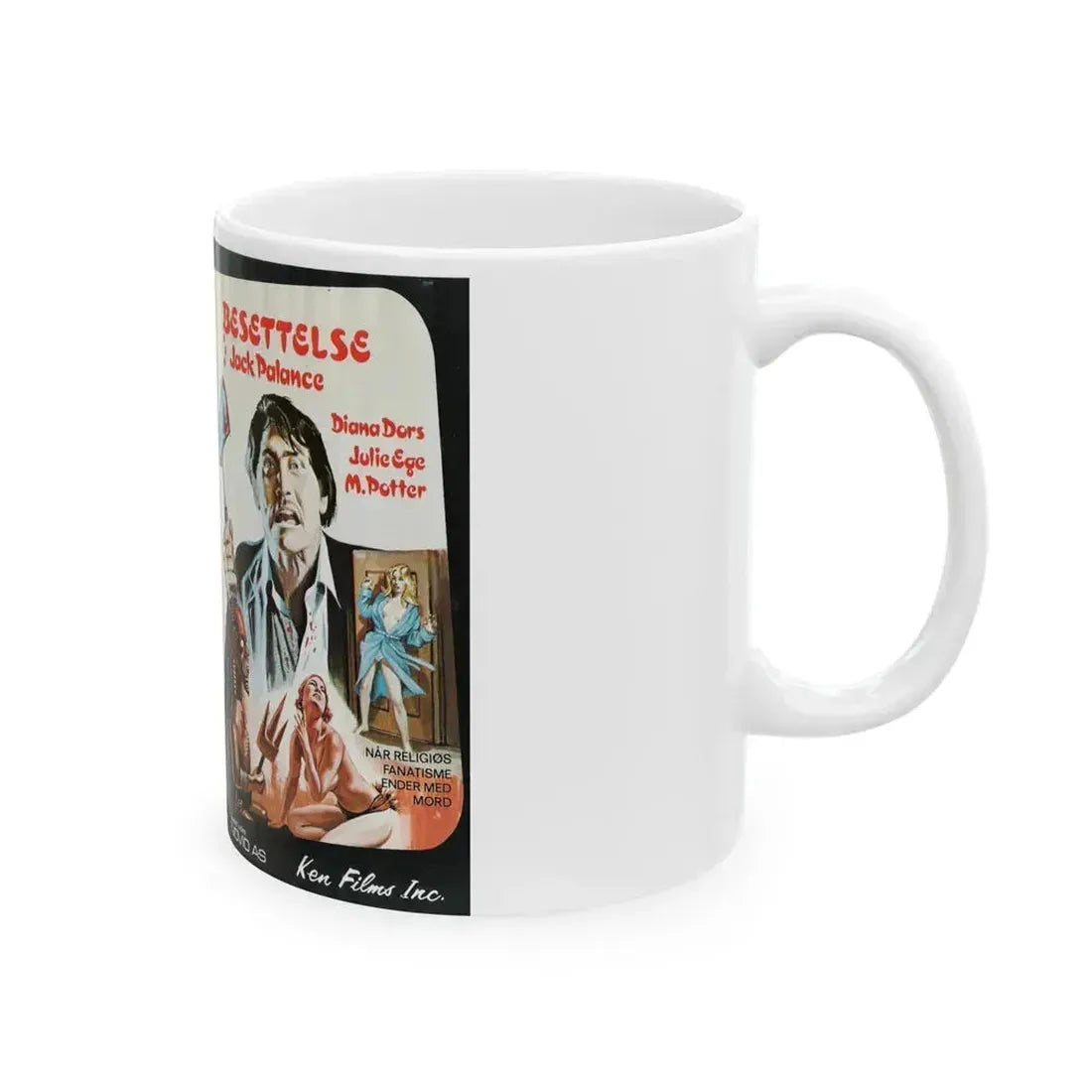 BESTTELSE (VHS COVER) - White Coffee Mug - Go Mug Yourself
