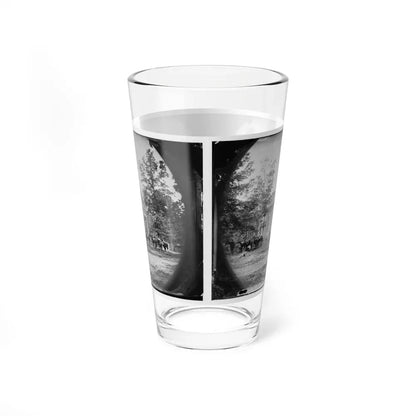 Bethel Church, Va. View Of The Church, Temporary Headquarters Of Gen. Ambrose E. Burnside (U.S. Civil War) Pint Glass 16oz - Go Mug Yourself