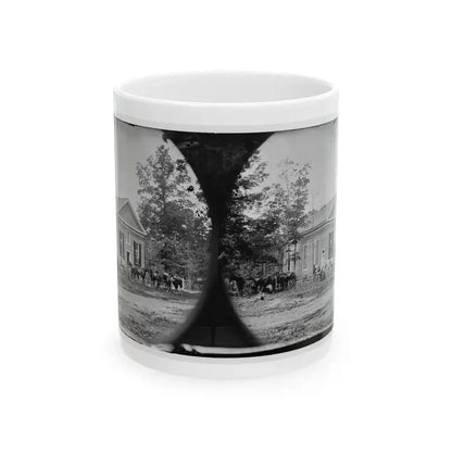 Bethel Church, Va. View Of The Church, Temporary Headquarters Of Gen. Ambrose E. Burnside (U.S. Civil War) White Coffee Mug 11oz - Go Mug Yourself