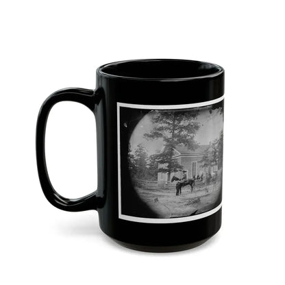 Bethel Church, Virginia. Headquarters Of General Ambrose Burnside (U.S. Civil War) Black Coffee Mug - Go Mug Yourself