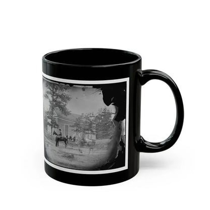 Bethel Church, Virginia. Headquarters Of General Ambrose Burnside (U.S. Civil War) Black Coffee Mug - Go Mug Yourself