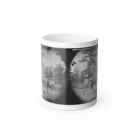 Bethel Church, Virginia. Headquarters of General Ambrose Burnside (U.S. Civil War) Color Changing Coffee Mug 11oz Default Title 11oz - Go Mug Yourself