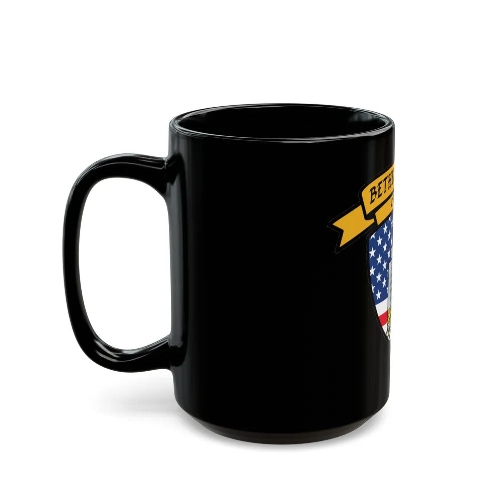 Bethesda Area Chiefs (U.S. Navy) Black Coffee Mug-Go Mug Yourself