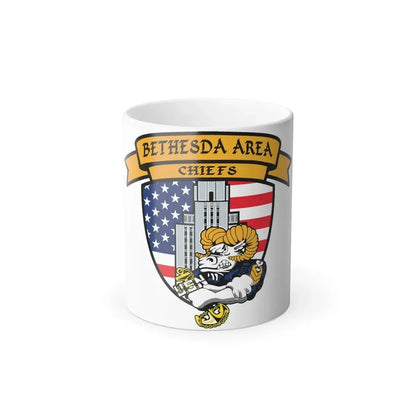 Bethesda Area Chiefs (U.S. Navy) Color Changing Mug 11oz Default Title 11oz - Go Mug Yourself