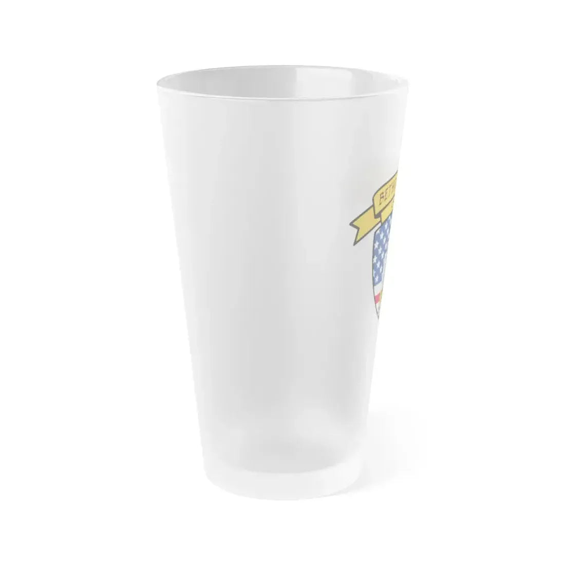 Bethesda Area Chiefs (U.S. Navy) Frosted Pint Glass 16oz - Go Mug Yourself