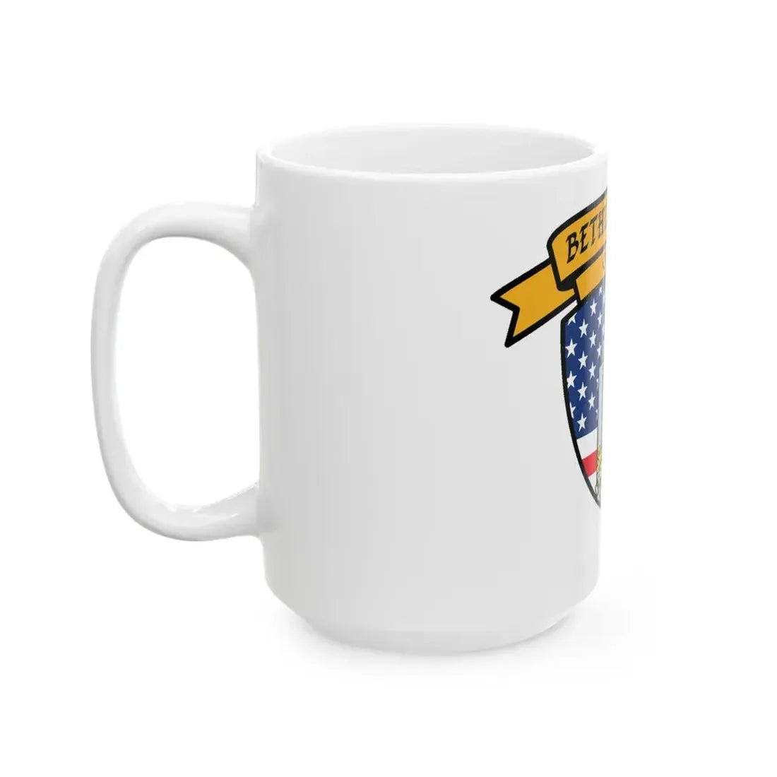 Bethesda Area Chiefs (U.S. Navy) White Coffee Mug - Go Mug Yourself