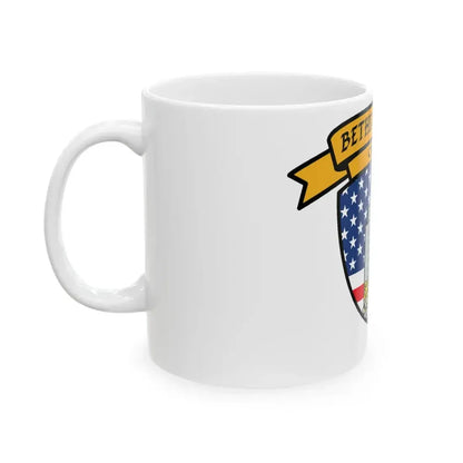 Bethesda Area Chiefs (U.S. Navy) White Coffee Mug - Go Mug Yourself