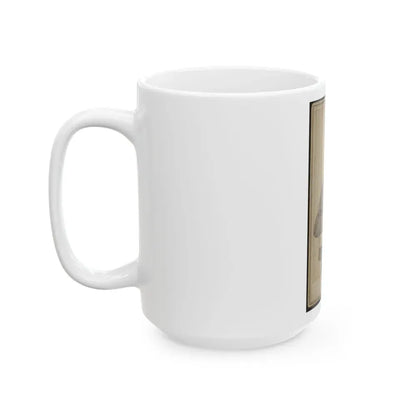 Bethuel Smith, Three-Quarter Length Portrait, Sitting, Facing Front (U.S. Civil War) White Coffee Mug - Go Mug Yourself