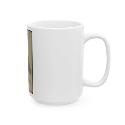 Bethuel Smith, Three-Quarter Length Portrait, Sitting, Facing Front (U.S. Civil War) White Coffee Mug - Go Mug Yourself
