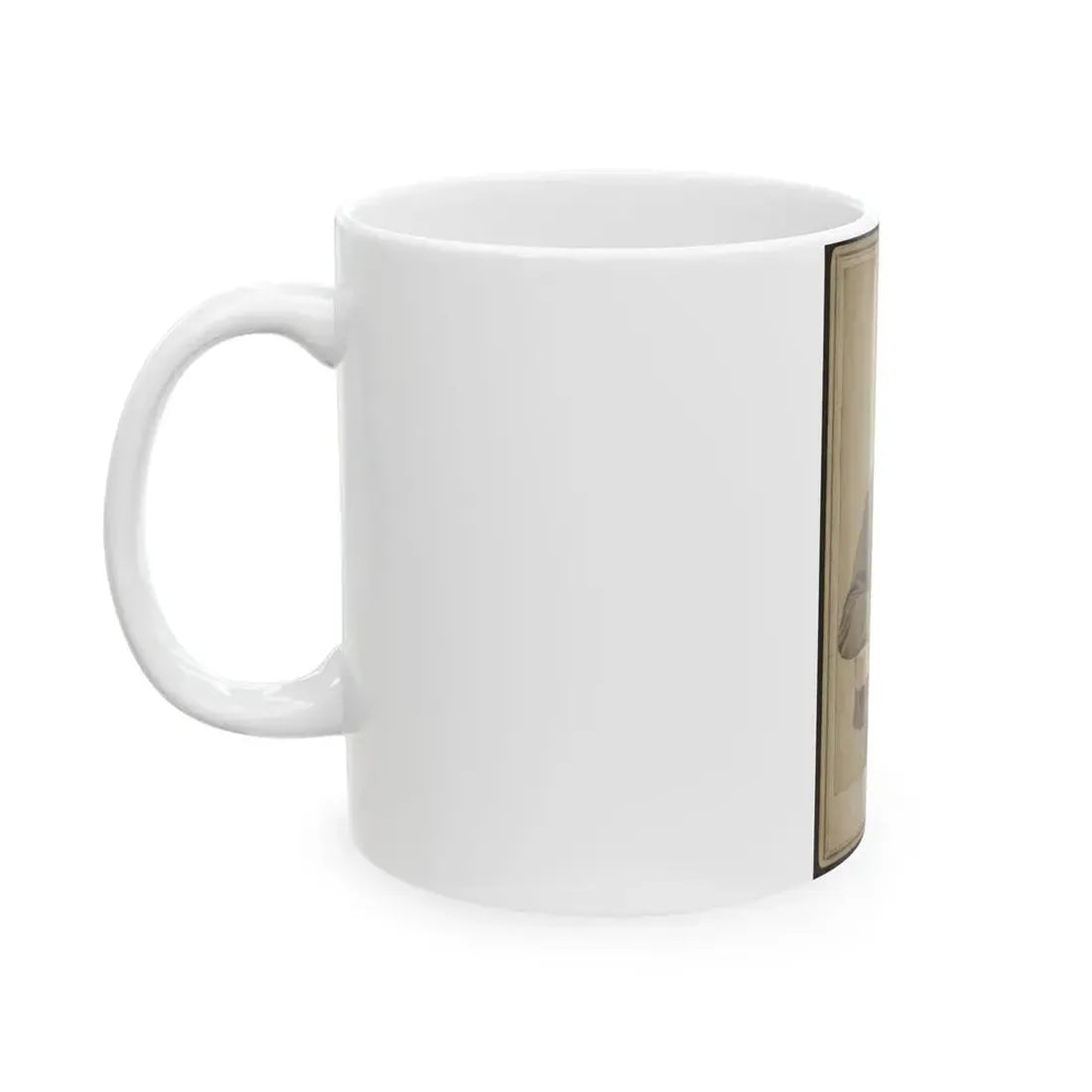 Bethuel Smith, Three-Quarter Length Portrait, Sitting, Facing Front (U.S. Civil War) White Coffee Mug - Go Mug Yourself