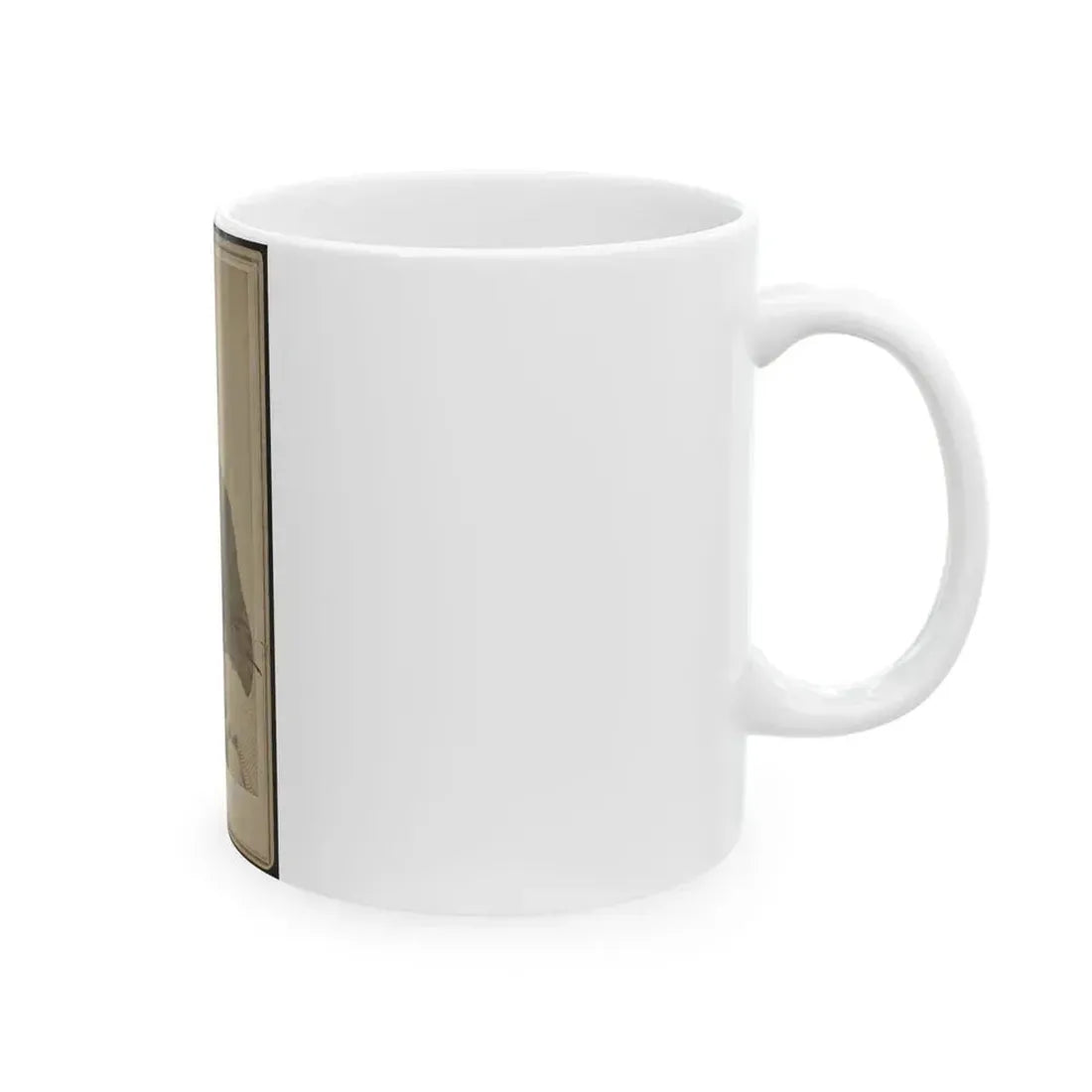 Bethuel Smith, Three-Quarter Length Portrait, Sitting, Facing Front (U.S. Civil War) White Coffee Mug - Go Mug Yourself