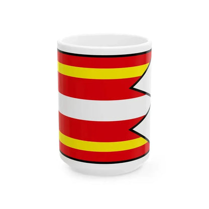 Betliar Roznava Flag (Slovakia) White Coffee Mug 15oz - Go Mug Yourself