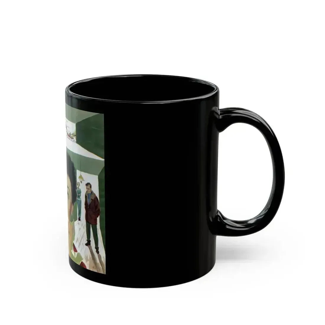 Betrayed (1), The American Magazine, March 1952 - Black Coffee Mug - Go Mug Yourself