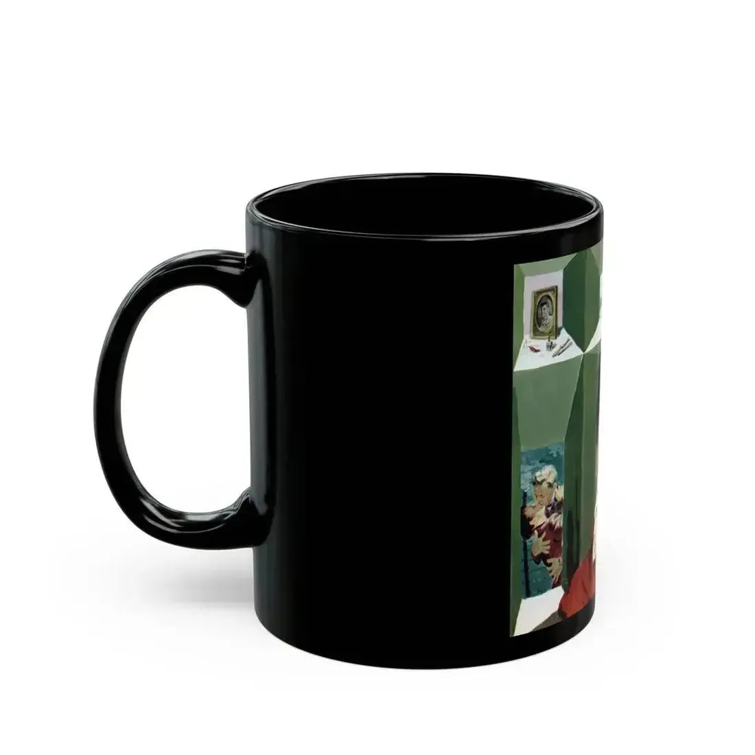 Betrayed (1), The American Magazine, March 1952 - Black Coffee Mug - Go Mug Yourself