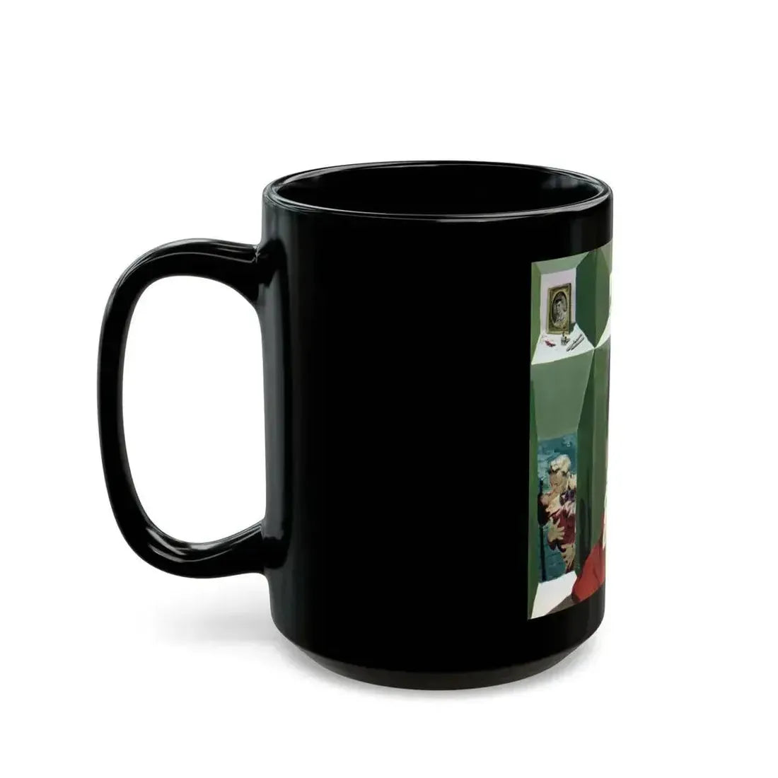 Betrayed (1), The American Magazine, March 1952 - Black Coffee Mug - Go Mug Yourself
