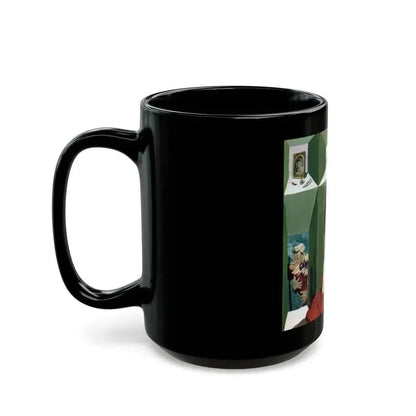 Betrayed (1), The American Magazine, March 1952 - Black Coffee Mug - Go Mug Yourself