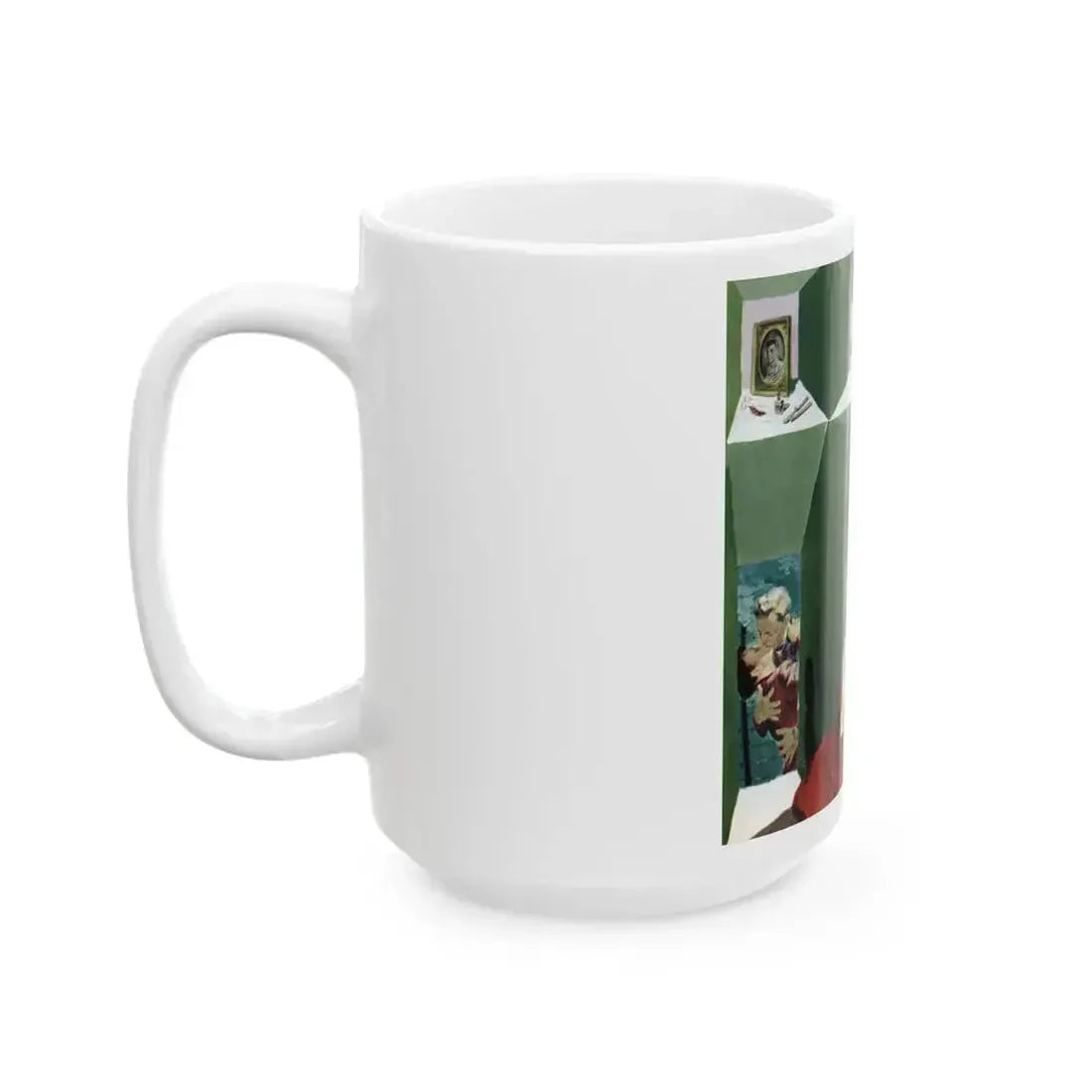 Betrayed (1), The American Magazine, March 1952 - White Coffee Mug - Go Mug Yourself