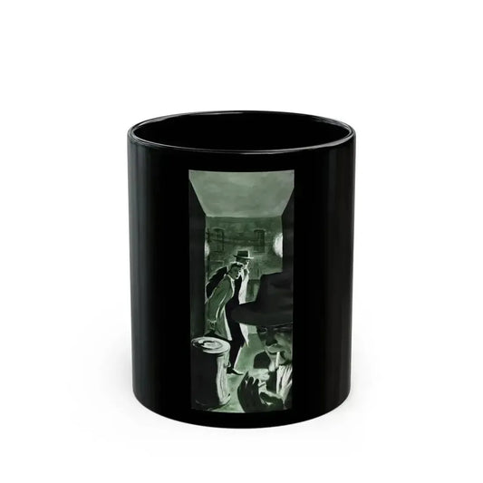 Betrayed (2), The American Magazine, March 1952 - Black Coffee Mug 11oz - Go Mug Yourself