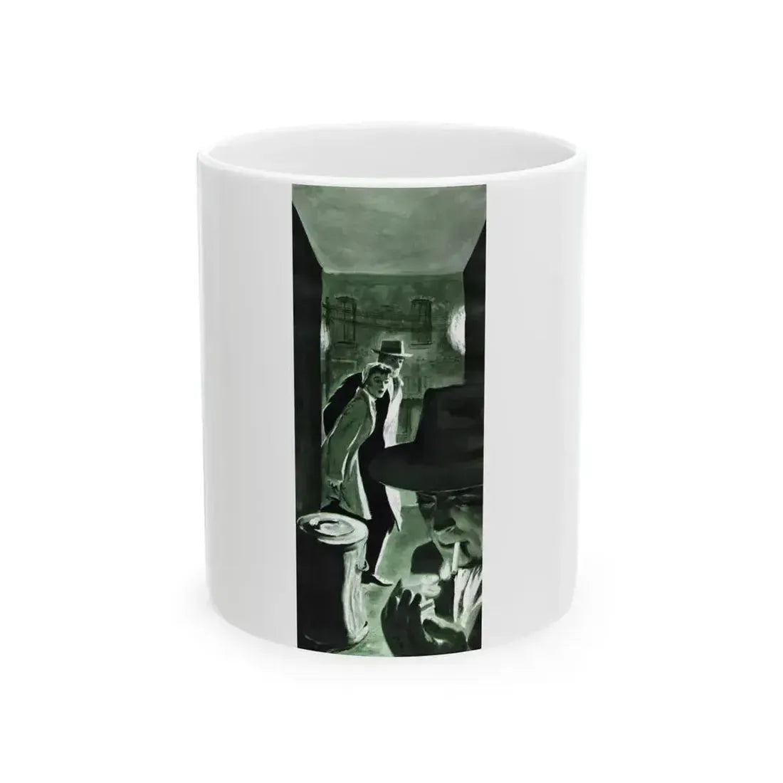 Betrayed (2), The American Magazine, March 1952 - White Coffee Mug 11oz - Go Mug Yourself