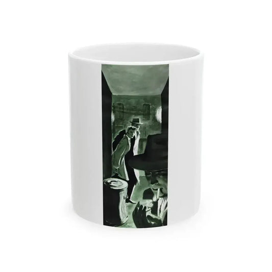 Betrayed (2), The American Magazine, March 1952 - White Coffee Mug 11oz - Go Mug Yourself