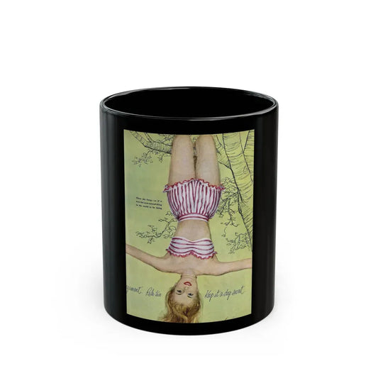 Betrayed, Good Housekeeping, October 1949 - Black Coffee Mug 11oz - Go Mug Yourself