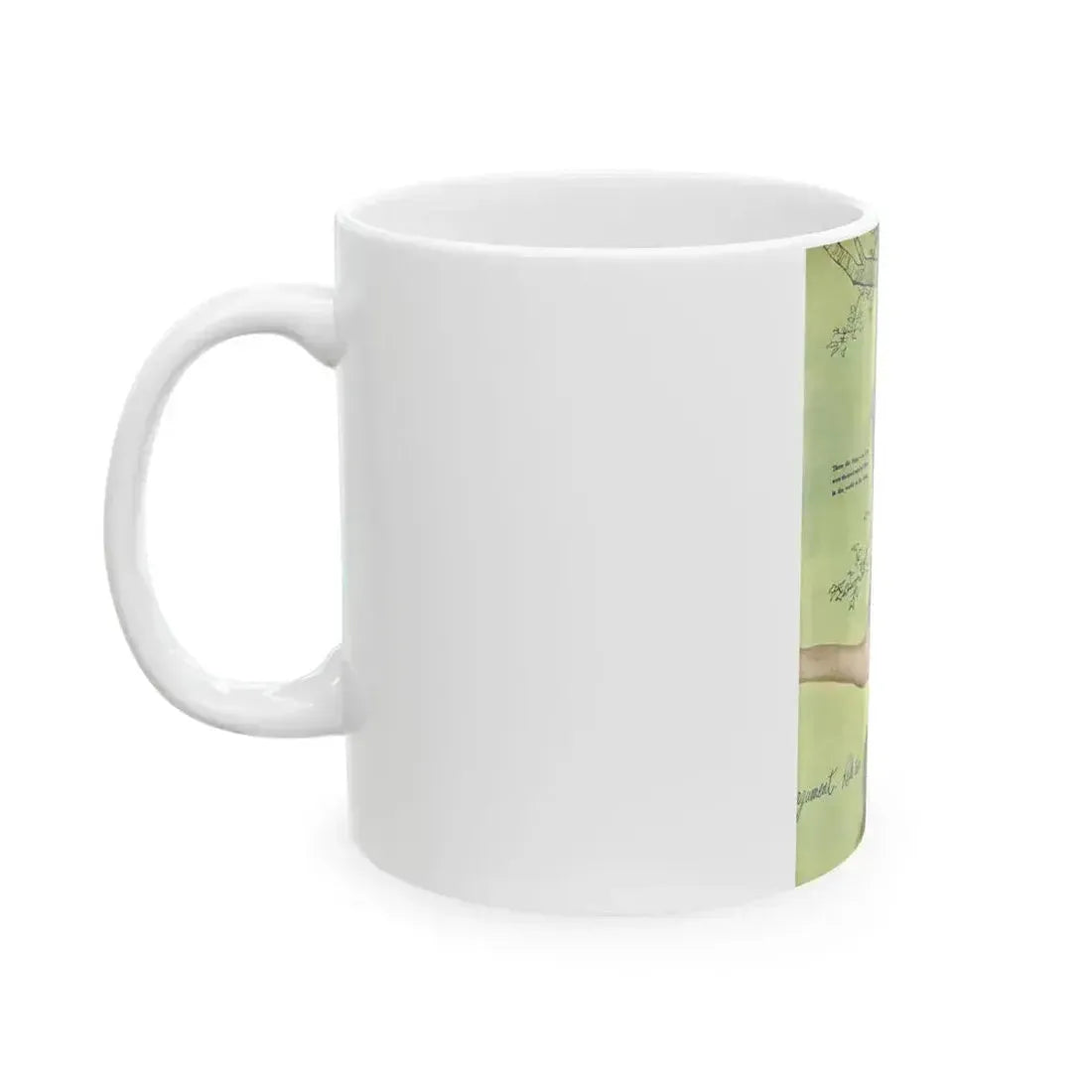 Betrayed, Good Housekeeping, October 1949 - White Coffee Mug - Go Mug Yourself