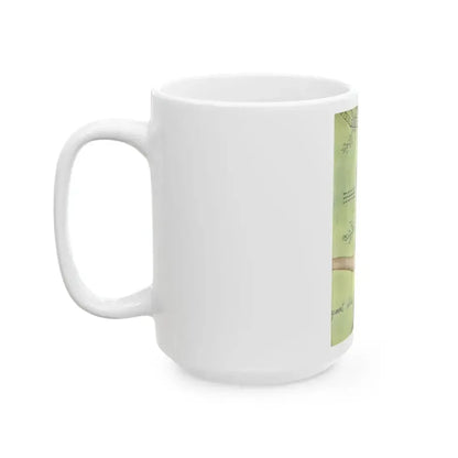 Betrayed, Good Housekeeping, October 1949 - White Coffee Mug - Go Mug Yourself