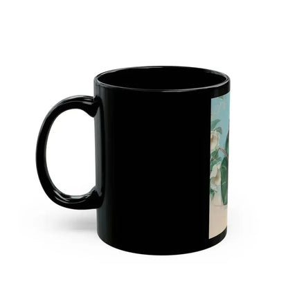 Bette Davis, Cosmopolitan magazine cover, June 1938 - Black Coffee Mug - Go Mug Yourself